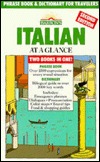 Italian at a Glance: Phase Book & Dictionary for Travelers