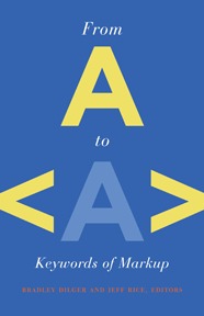 From A to : Keywords of Markup