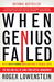 When Genius Failed: The Rise and Fall of Long-Term Capital Management