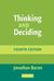 Thinking and Deciding