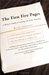 The First Five Pages: A Writer's Guide To Staying Out of the Rejection Pile