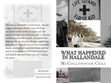 Poems from "What Happend in Hallandale"