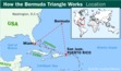 Incidents and theories of Bermuda Triangle