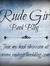 Rude Girl Book Blog