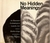 No Hidden Meanings: An Illu...