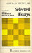 Selected Essays