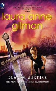 Dragon Justice (Paranormal Scene Investigations #4)  - Laura Ann Gilman