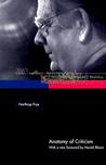 Anatomy of Criticism by Northrop Frye Anatomy of Criticism by Northrop Frye