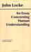 An Essay Concerning Human Understanding (Paperback)