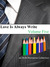 Love Is Always Write by Kate Sherwood