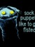 Ninja Sock Puppet